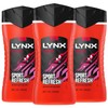 Lynx Recharge Shower Gel 3 in 1 Sport Refresh with