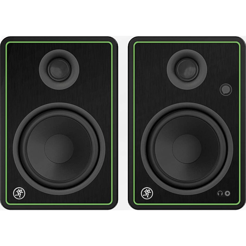 Mackie CR5-X 5 inch Creative Reference Multimedia Studio Monitors Bundle