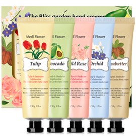 (5+1 bonus) Delica hand cream 5-piece set hand moisturizing moisturizing cream moisturizing gift - 8.The Bliss Garden hand cream 5-piece set / (5+1덤)델리카 핸드크림 5종세트손보습보습크립보습선물 - 8.더 블리스가든 핸드크림 5종세트
