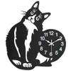 Fox Valley Traders Curious Cat Wall Clock - Playful Design
