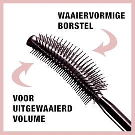 Maybelline Mascara Lash Sensational Lavable, Very Black, 9 gr