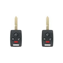 Replacement Keyless Remote Head Key Fob for Subaru Tribeca 2007 FCC CWTWBU745 2AOKM-SB2 Part Number 57497-AG35A 57497AG35A Pack of 2