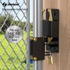 JIAHOO 2 Way Farm Gate Latch, Heavy Duty Gate Latches