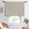 NICETOWN Blackout Tie Up Curtain Energy Efficient Window Shades Adjustable