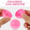 Didiseaon 50 Pcs Openable Raffle Balls, Pink PVC Lottery Capsules,