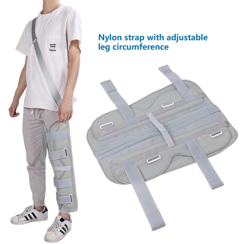 Knee Immobilizer Brace with Shoulder Sling Knee Splint Support for