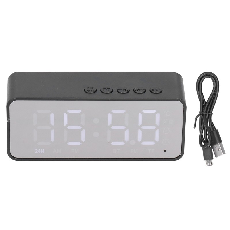 G50 Multifunctional Bluetooth Alarm Clock Speaker Wireless 5.0 MP3 Player