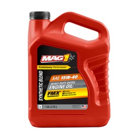 Mag 1 64845 Synthetic Blend SAE 15W-40 CK-4 Heavy Duty Diesel Engine Oil - 1 Gallon (Pack of 3)