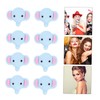 Healvian 10pcs Cartoon Nail Art Charms Fingernail Ornaments for Manicure