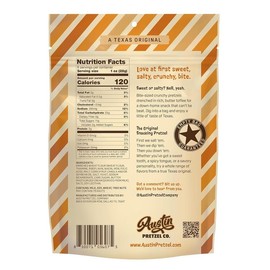 Lonestar Original Pretzels – 6 Oz Gourmet Bite-Sized Snacks Coated in Rich Butter Toffee – Perfect for Sharing or Indulging (pack of 4)