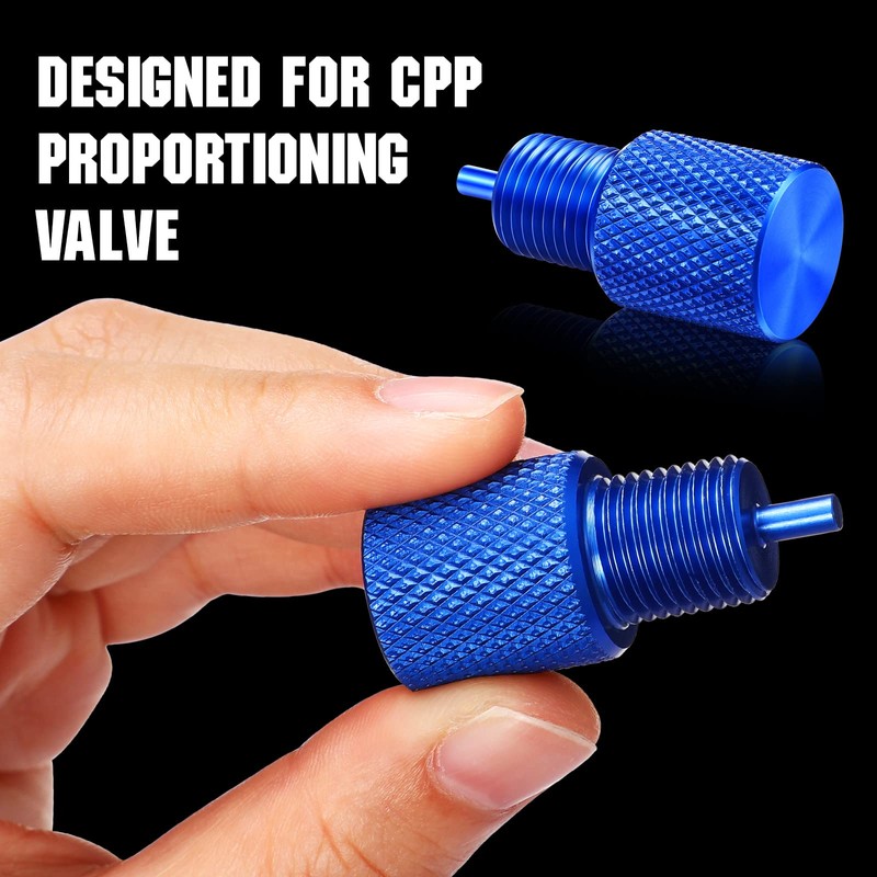 Frienda 2 Pcs Brake Proportioning Valve Bleeder Tool Shuttle Valve