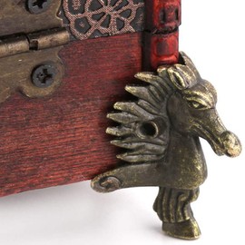 8PCS Jewelry Box Feet Horse Head Shaped Storage Box Feet Leg Corner Protector Decorative Feet Leg for Boxes