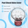 OAMCE 7056 Pool Check Valve Cover and Spring Flapper Replacement