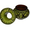 Ceramic Ashtrays Hand Made Moroccan smokeless Ceramic Medium Vivid Colors