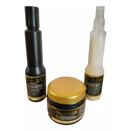 Nutrapel Kit Hyalusilk Shampoo Mascarilla Y Bifásico Nutrapel