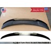 SDeelCase 2 Pcs Black Decklid Spoiler Flap Wicker bill Fit