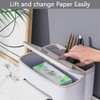 Multifunctional Rectangular Tissue Box Cover with Storage Organizer – 2-Piece
