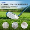 SCOTTCHEN Golf Club Polish,Golf Groove Cleaner,Golf Club Cleaner and Scratch