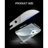 HOHXEN 3 Pcs Miter Shears Replacement Blades, SK5 Steel Multi