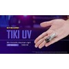 NITECORE TIKI UV Mini Futuristic LED Keychain Light-Built-in Rechargeable Li-ion