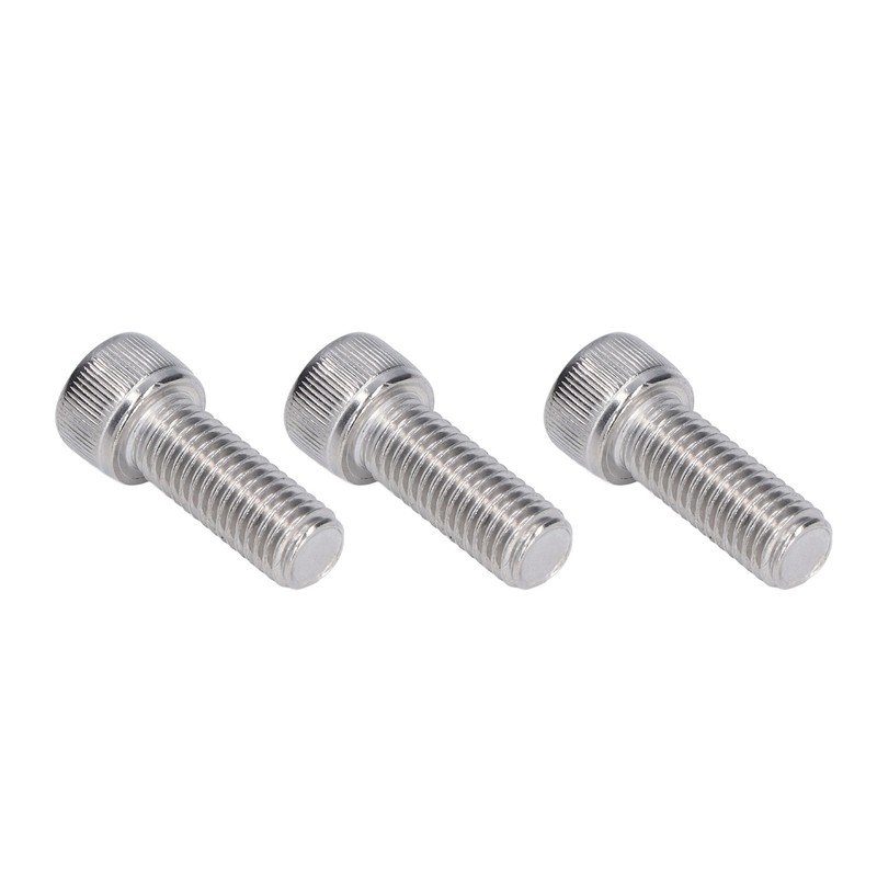 20Pcs Bolt Socket Cap Screws Coarse Thread A2‑70 Stainless Steel