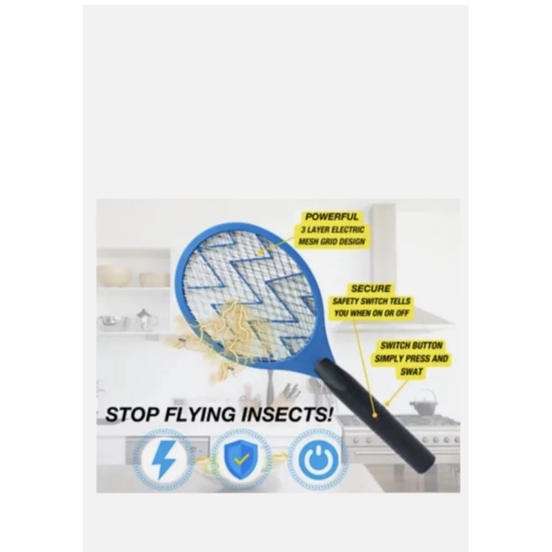 Pic 2 PACK Electric Swatter Fly Handheld Mosquito and Flying