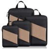 jetsetta Expandable Compression Packing Cubes 4 Set Travel Accessories Suitcase