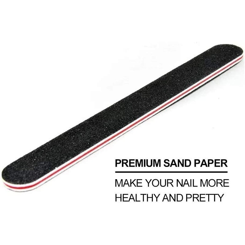 12PCS Professional Nail File Set, Nail Files & Buffers, Double
