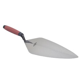 MARSHALLTOWN Brick Trowels, London Style, 13 x 5-3/8 Inch, DuraSoft Handle, Brickwork, Blockwork, Stonework, Masonry, Made in USA, 33 13FG