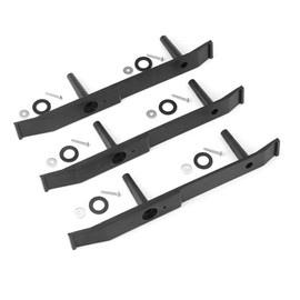BuliBoao Tailgate Trim Panel Bracket Fit for Ford F150 F250 F350 1987-1996 Replace E7TB-9942502, E7TB-9942596, E9TB-994250, E9TB-9942596