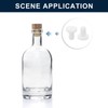 uxcell 32 Pieces White Rubber Stopper, 3.3mm Plug Holes for