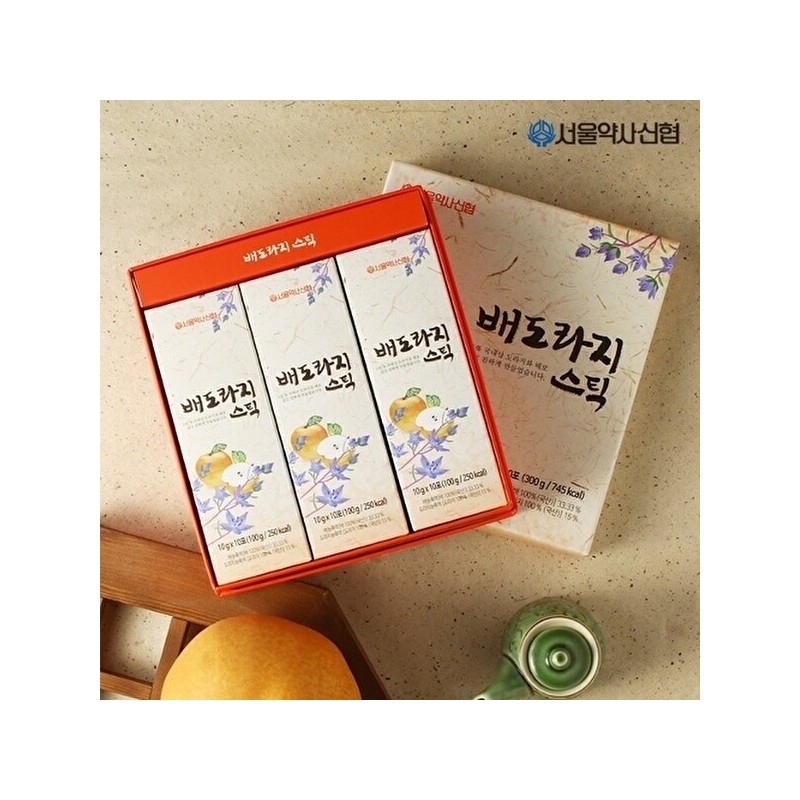 Seoul Pharmacist Credit Union Domestic pear bellflower stick 10g 30