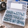 80-Piece Grease Zerk Fitting Kit, 1/8"-28 & 1/4"-28, Straight, 45°