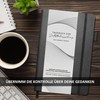 BIROYAL Self-Mastery Journal for Men, Black Triangle