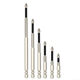 Alloy Steel PH2 Cross Screwdriver Bit, Anti Slip, for IDEAL for Electric Screwdrivers (120mm)