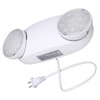 LED Emergency Light Two Head Adjustable Commercial Emergency Lighting Fixtures