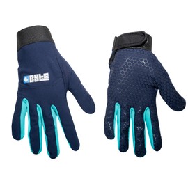 BYTE SKIN HOCKEY GLOVE NAVY TEAL (XXXS)