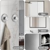 GOUKAWADA Stainless Suction Hooks for Bathroom, Vacuum Suction Hook Heavy