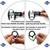 9KM DWLIFE Fishing Rod Repair Ceramic Guide Ring 28pcs Replacement