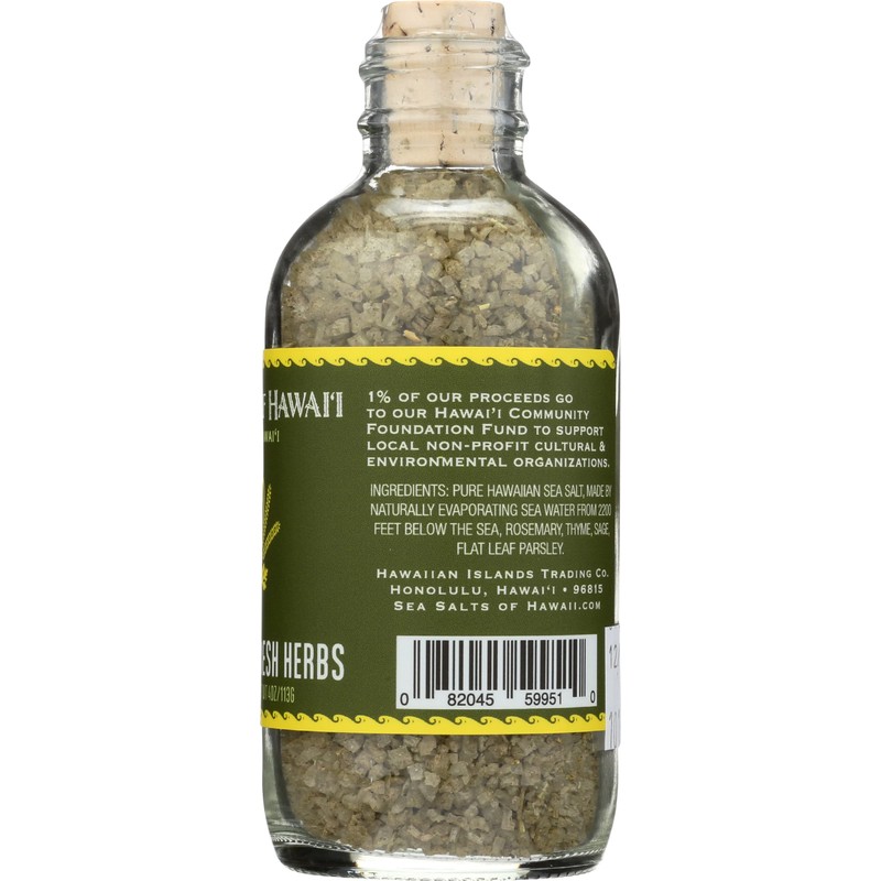 Sea Salts of Hawaii Farm Fresh Herbs Flavored Hawaiian Sea