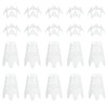 PATIKIL Golf Simulator Tees, 20Pcs Plastic Golf Tees Mat Practice