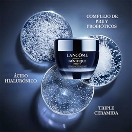 Lancme Advanced Gnifique - Crema Hidratante Facial de Noche, Repara y Fortalece la Barrera de la Piel Durante la Noche con Prebitico Bfidus, cido...  