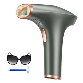 Haarlosy IPL Geräte Haarentfernung Laser - Schmerzfreie Haarentfernungsgerät mit 3 Erweiterte Funktionen HR/SC/RA, 9 Stufen, 999,900 Blitzen zu Hause für Frauen, Männer, Achseln, Bikini, Beine, Körper