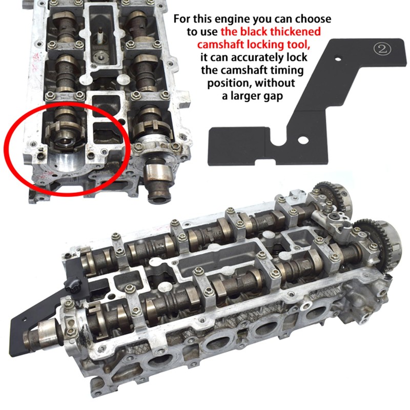 Engine Camshaft Timing Locking Tool Kit, Compatible with Jaguar Land