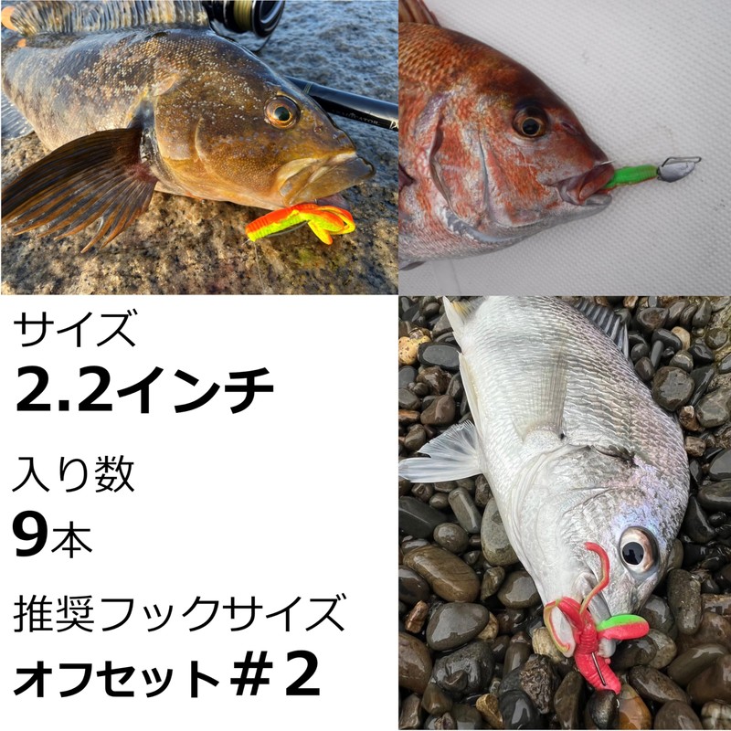 Berkley Gulp! SW Fat Hog 2.2 New Penny Sea Bream