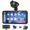 Wireless Car Play Screen for Cars, 6.25" Portable Apple carplay