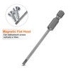 QUARKZMAN 5 Pieces Flat Head Slotted Tip Screwdriver Bits Set