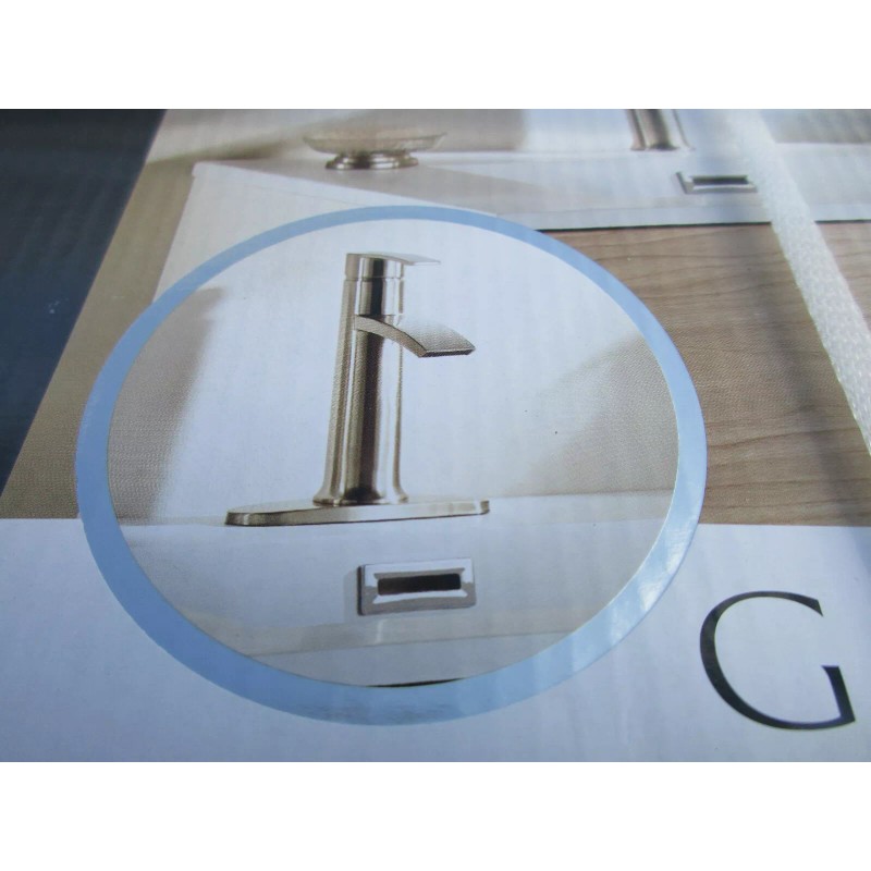 Giagni New, Giagni Sorizio Brushed Nickel Single Hole/4-in Centerset Bath