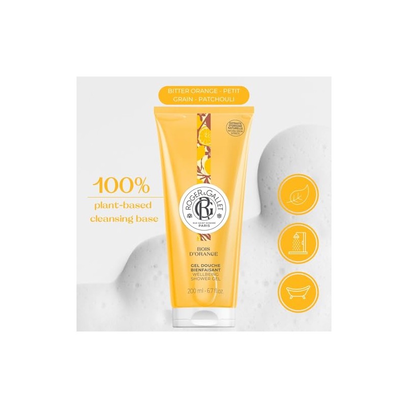 Roger&Gallet - Bois d'Orange - Duschgel - 200ml