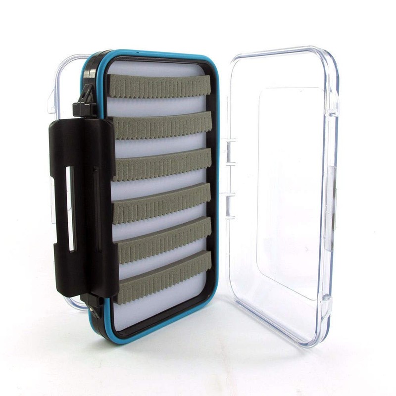 Fly Box High Capacity -Fly Fishing Box/Case Waterproof Double Sided